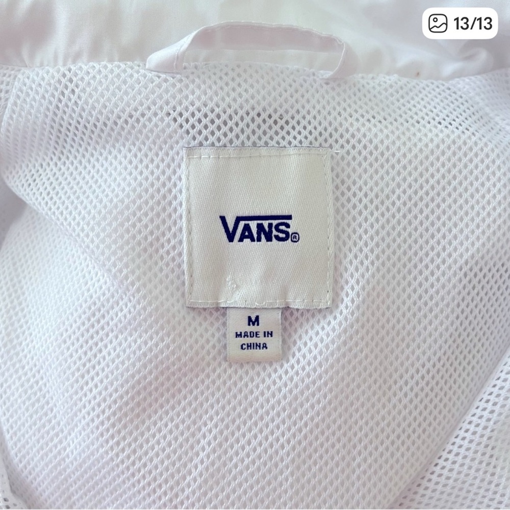Vans Women’s  I Love My Vans Windbreaker Jacket M - Picture 10 of 13